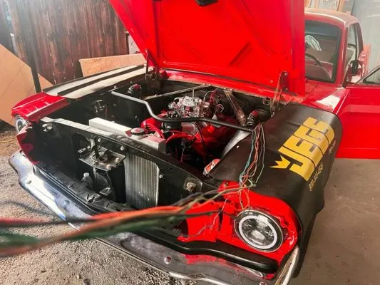 Engine bay wiring work